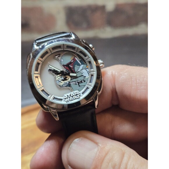 Limited Edition Boba Fett 1997 Fossil Watch #4347/10000. New Battery - Picture 9 of 9